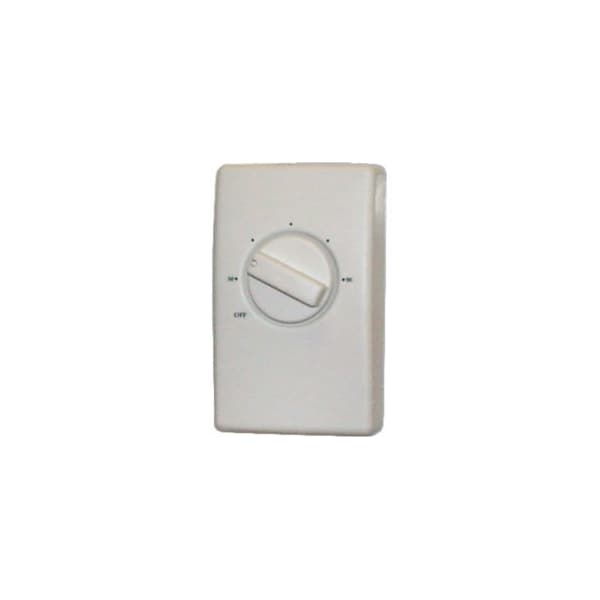 TPI Wall Mount Thermostat Single Pole For Unit Heaters, 120-277v S2025H10AA